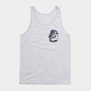 Pocket Cute Madagascar Hognose Snake Tank Top